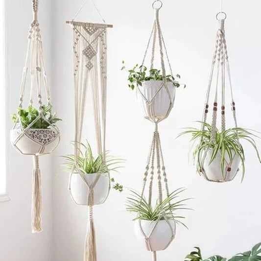 Rope Flowerpot Hanger